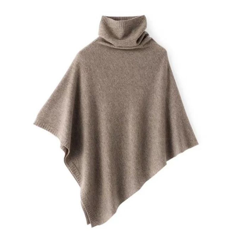 Luxury Mongolia Real Pure 100% Cashmere Wool Cape suéter